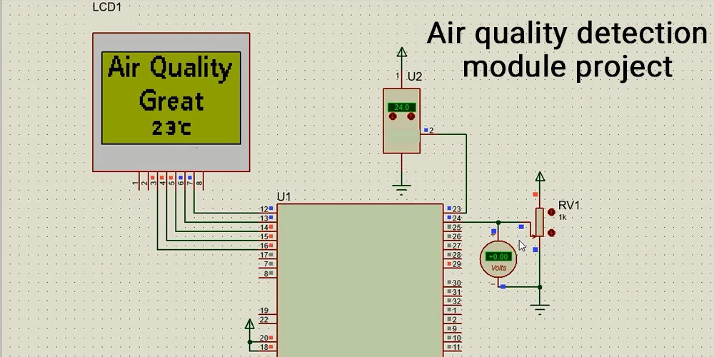 Air-quality-detection-module-project