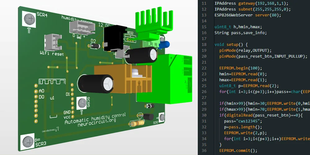 Garden automatic irrigation project