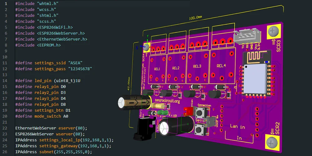 Network-Controlled Relay Module