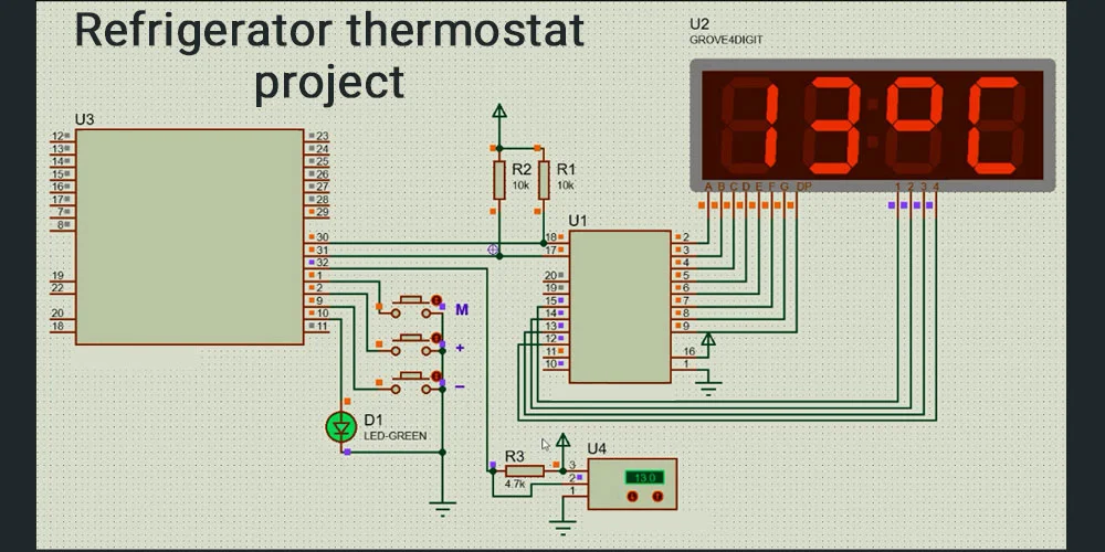 Refrigerator-thermostat-project